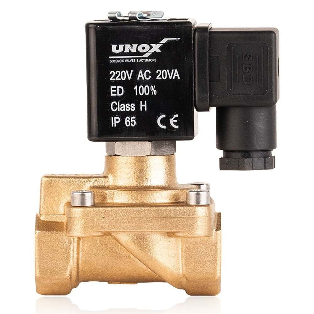 UNOX BHR-1214 Solenoid Valf 3/4'' 16mm 0.5-16BAR 220VAC