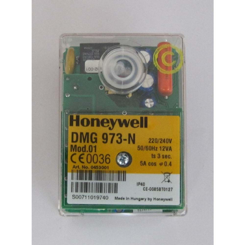 HONEYWELL DMG973-N Brülör Otomatiği Mod.01 220-240V 50-60Hz 12VA