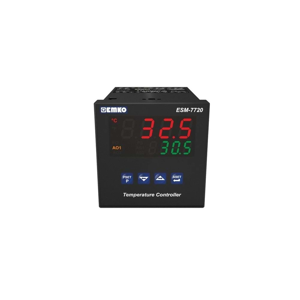 EMKO ESM-7720.2.20.0.1/01.02/0.0.0..0 Temperature Controller Sıcaklık Kontrol Cihazı Functional PID