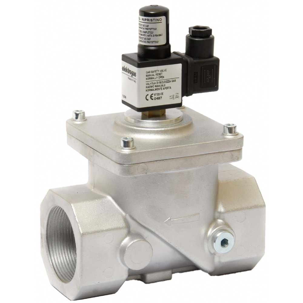 ELEKTROGAS EVRMNA4 Rp11/2 Solenoid Ventil 2320V 50/60Hz 600mbar 16VA -15…+60°C IP54