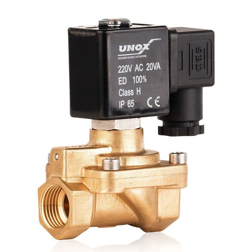 UNOX GEM-1113 Solenoid Valf 1/2'' 14.5mm 0.5-16Bar