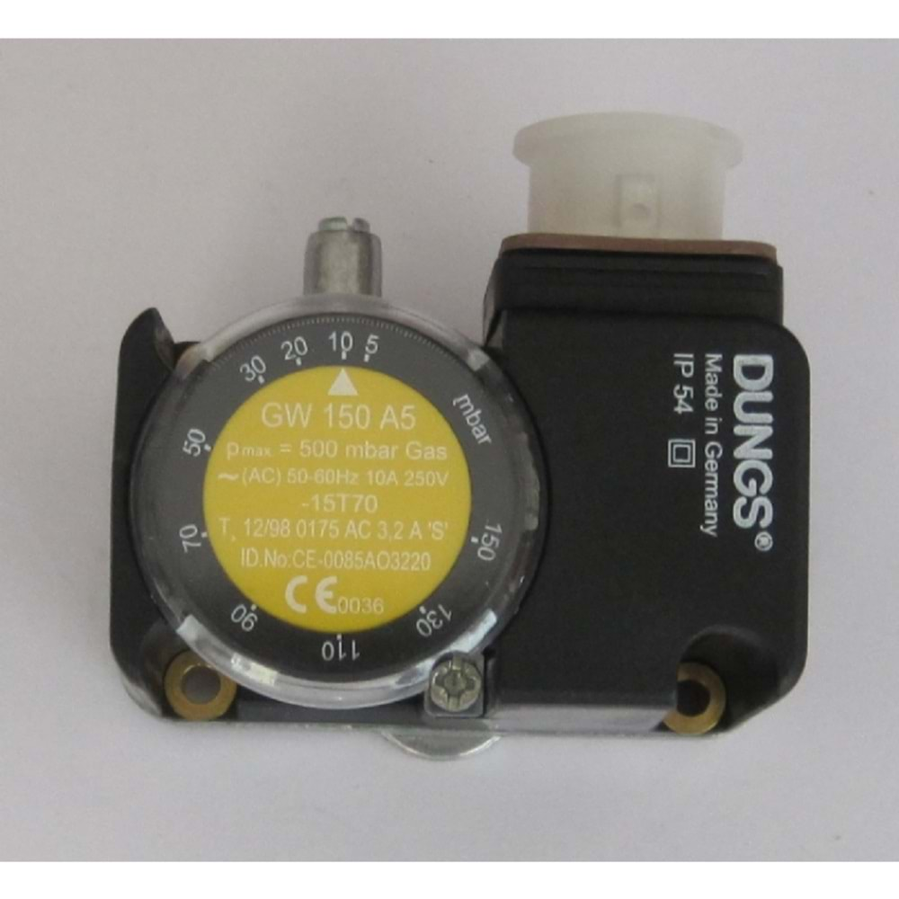 DUNGS GW150A5 Presostat 5…150mbar AC 50-60Hz 10A 250V