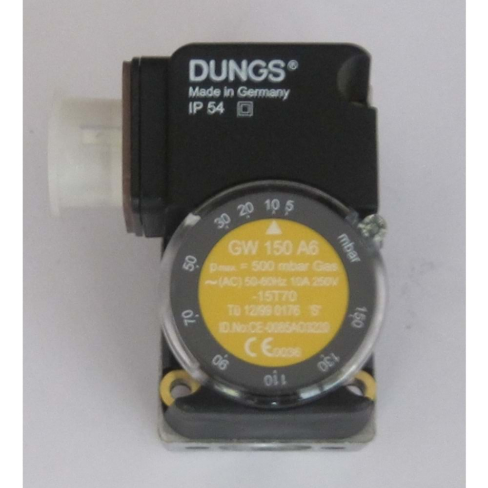 DUNGS GW150A6 Presostat 5…150mbar AC 50-60Hz 10A 250V