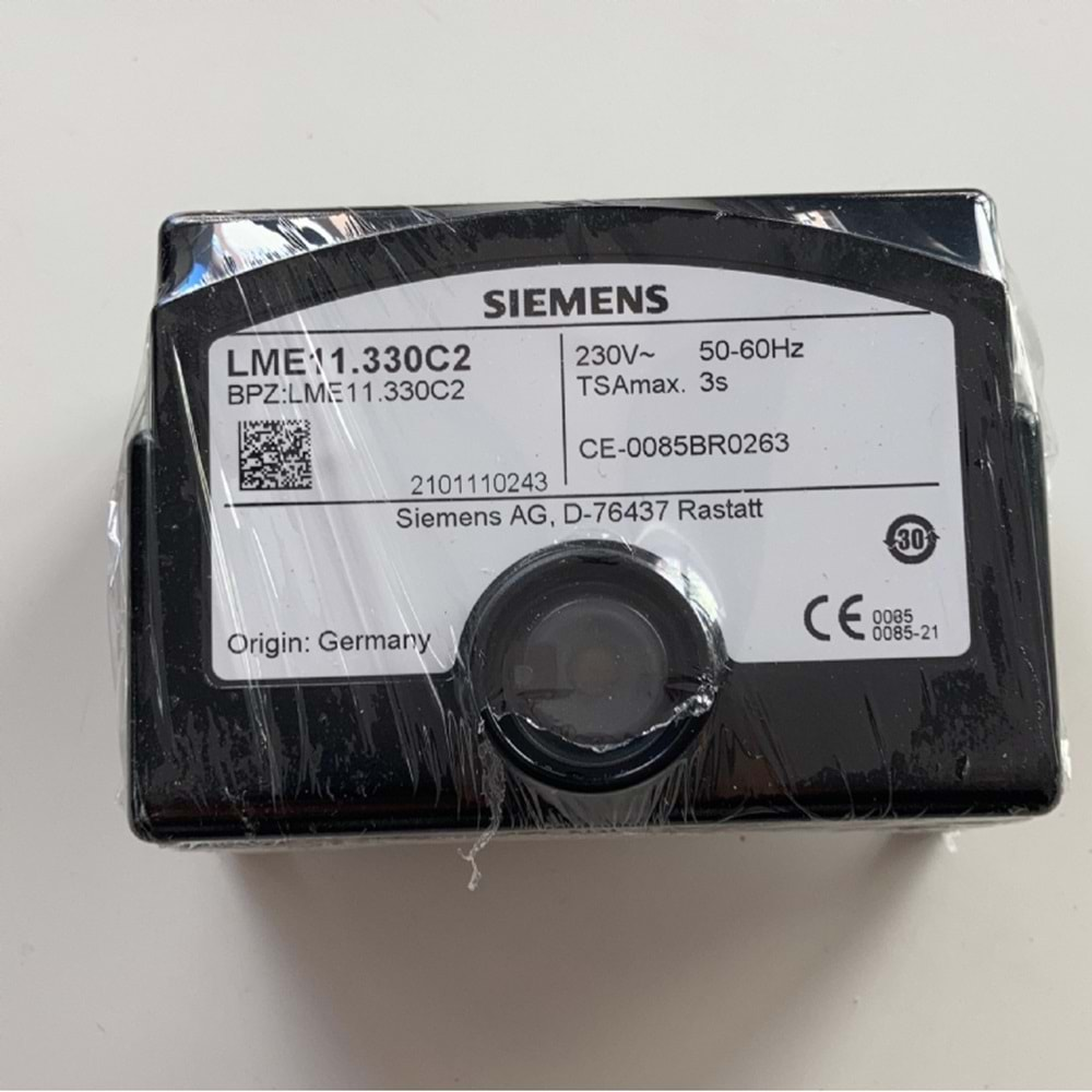 SIEMENS LME11.330C2 Brülör Otomatiği 230V 50-60Hz TSAmax.3s