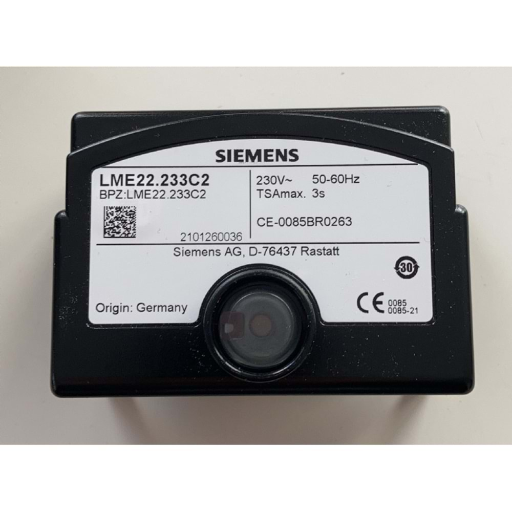 SIEMENS LME22.233C2 Brülör Otomatiği 230V 50-60Hz TSAmax.3s