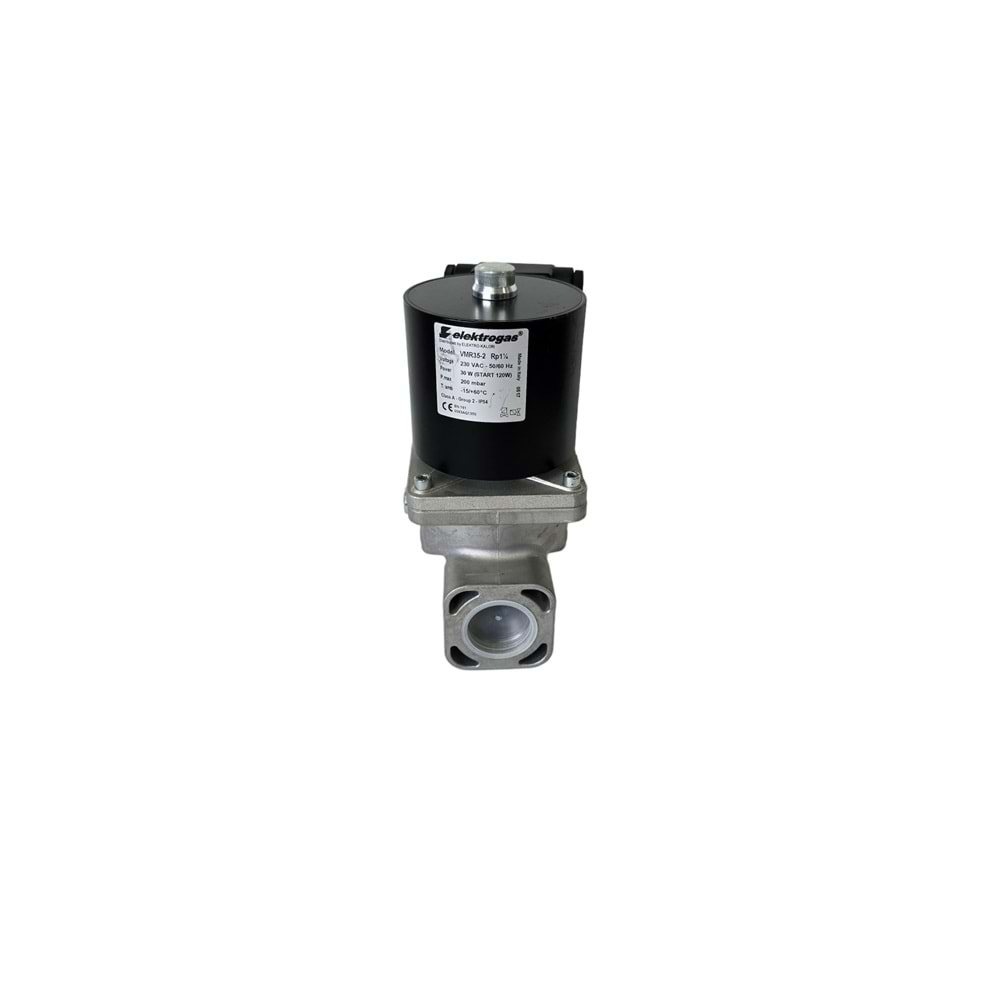 ELEKTROGAS VMR35-2 Rp11/4 Solenoid Ventil 230VAC 50/60Hz 30W STANDART 120W 200mbar -15…+60°C