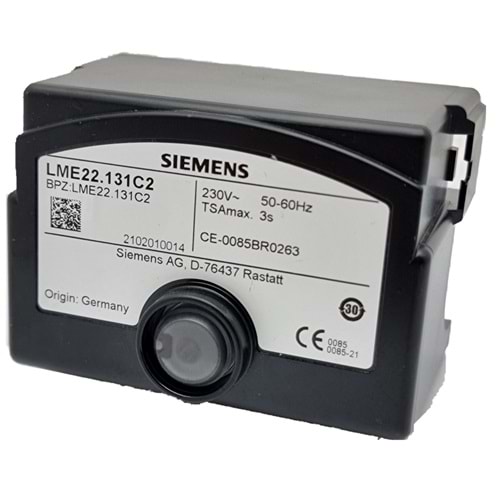 SIEMENS LME22.131C2 Brülör Otomatiği 230V 50-60Hz TSAmax.3s