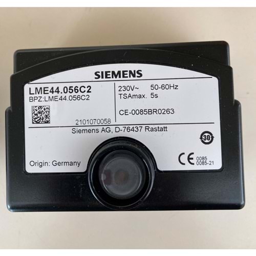 SIEMENS LME44.056C2 Brülör Otomatiği 230V 50-60Hz TSAmax.5s